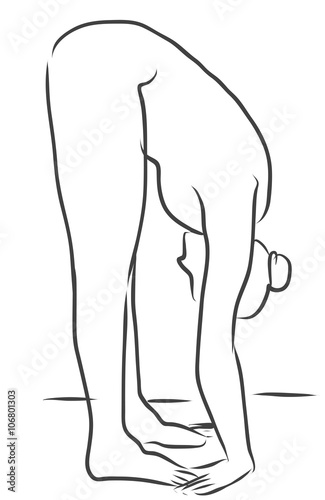 Padahastasana Yoga Pose