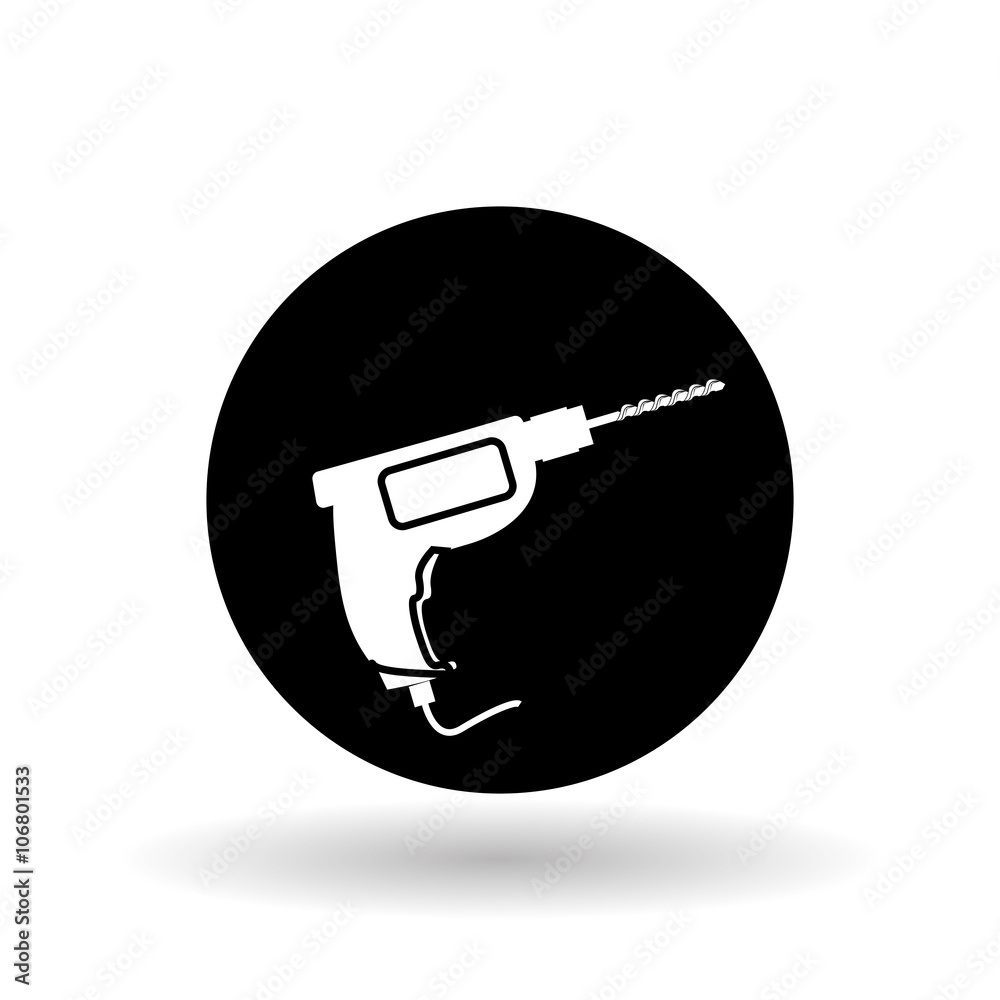 drill tool design, vector illustration drill tool design, vector illustration