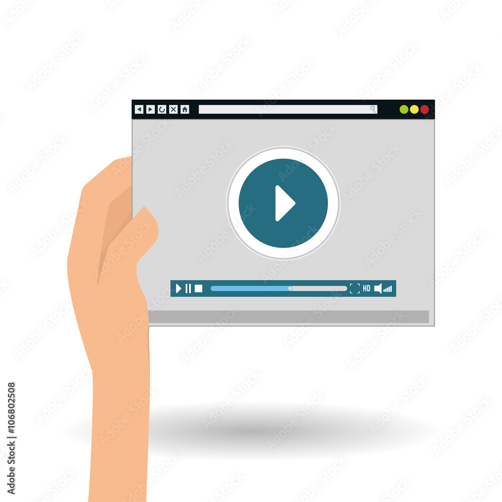 movie icon design, vector illustration movie icon design, vector illustration