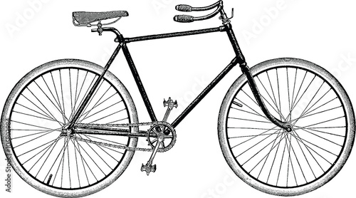 Quadro su tela Vintage image bicycle