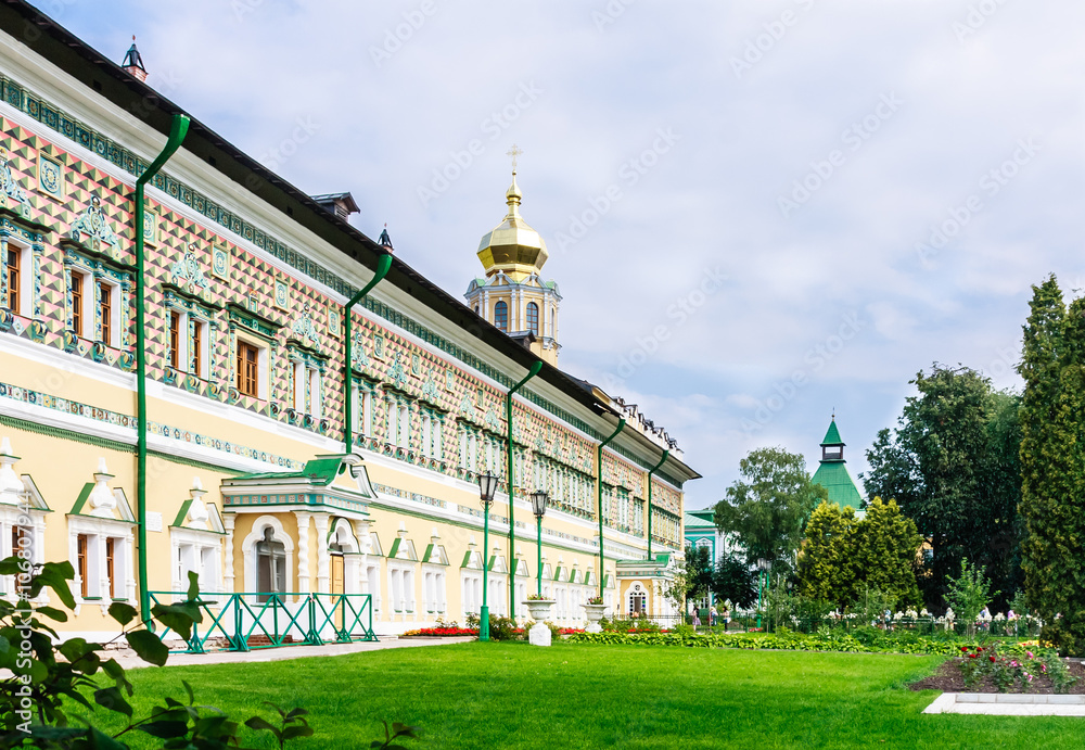 Royal Halls of the temple of the Intercession of the Mother of God. Trinity-Sergius Lavra. Sergiev Posad. Moscow region