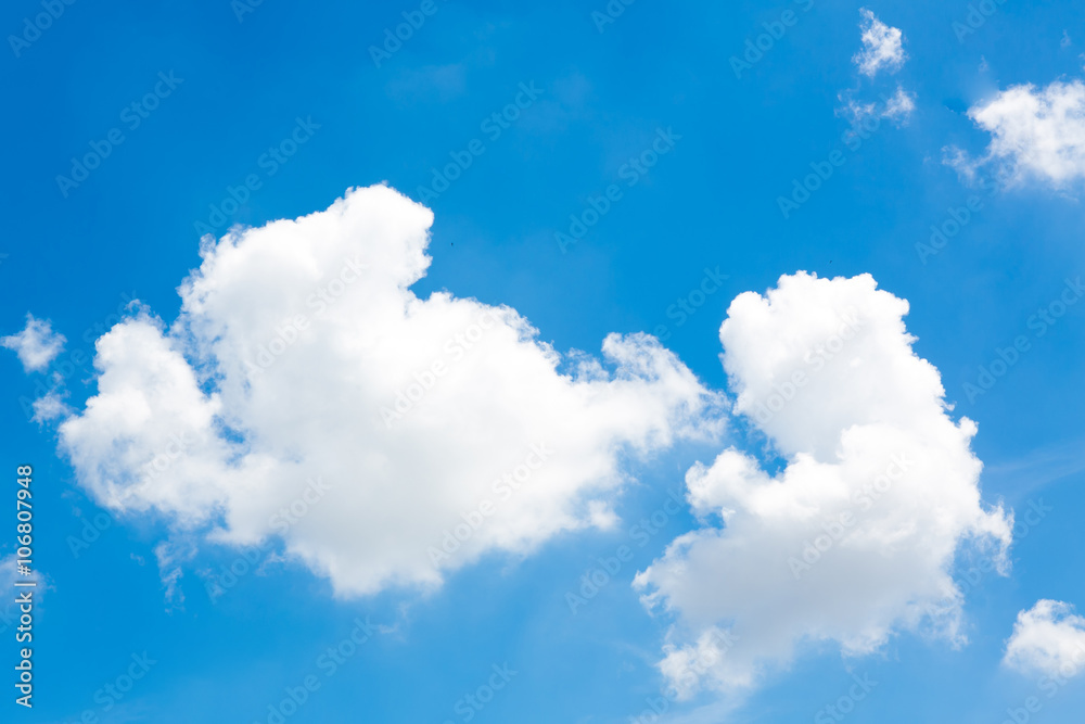 clouds in the blue sky clouds in the blue sky