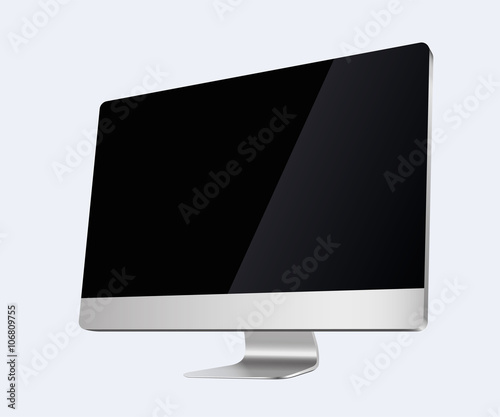 Computer, realistic, 3D