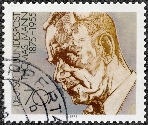 GEMANY - 1978: shows Paul Thomas Mann, dramatist and novelist