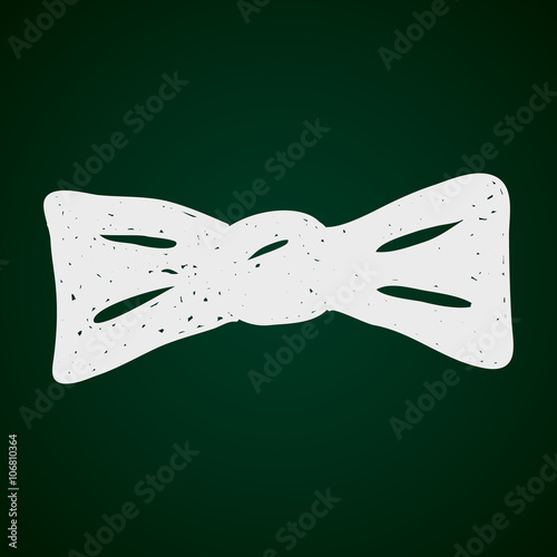 Simple doodle of a bowtie