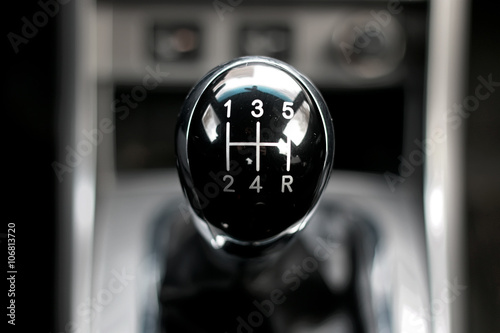 manual gearbox in the car