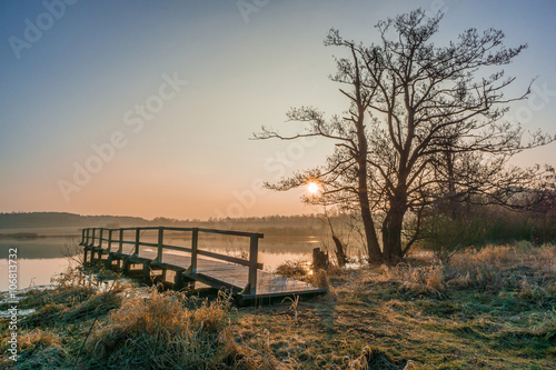 Sonnenaufgang am Ulmener Weiher