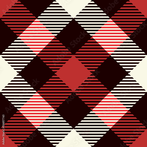 Seamless tartan pattern