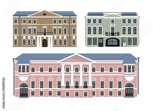 Building of the old town