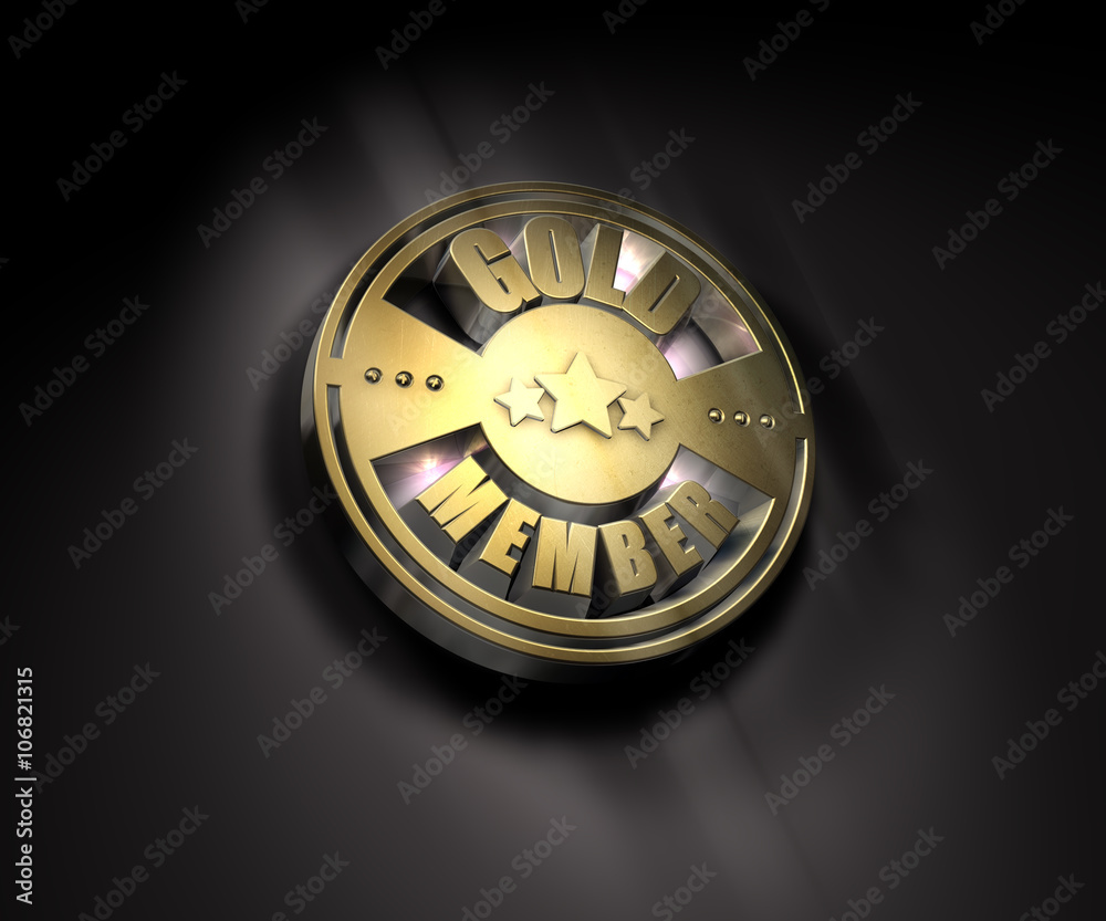 Gold Member - Typo Emblem Spot Gold Member - Typo Emblem Spot
