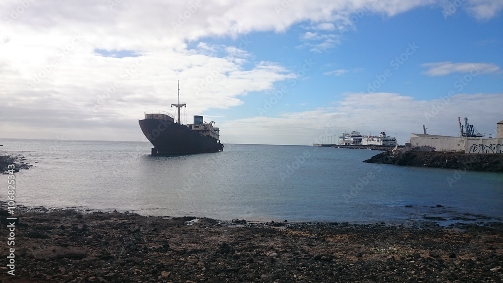 Schiffswrack Lanzarote