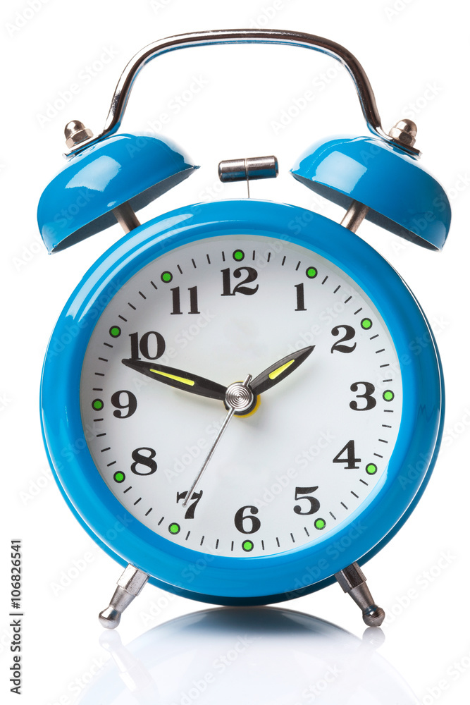 Alarm clock isolated on white background Alarm clock isolated on white background