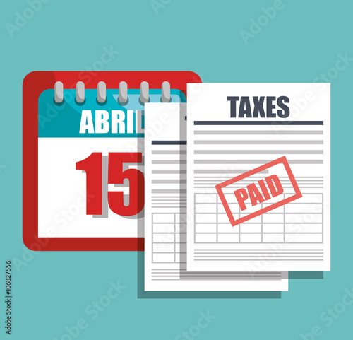 tax time  design 