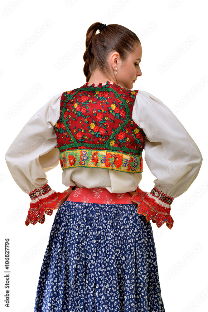  Slovak folk dancer
