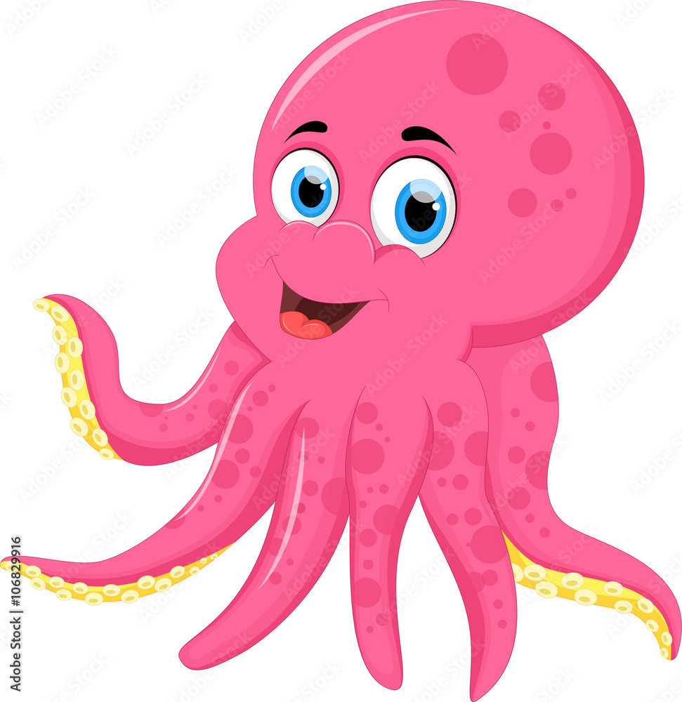 Octopus cartoon Octopus cartoon