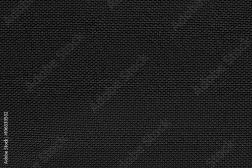 Black gray fishnet cloth material as a texture background.  photo