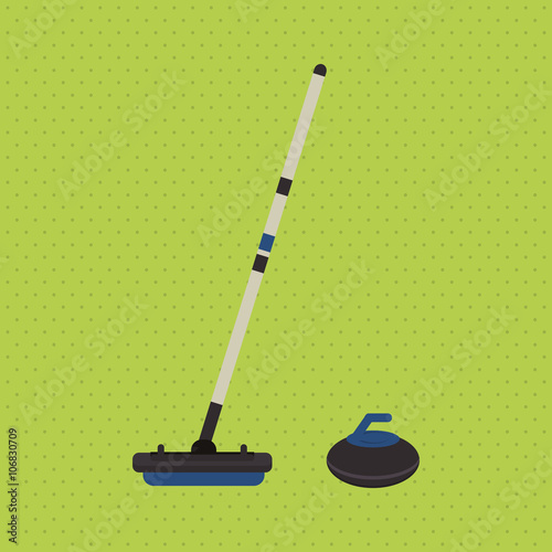 hockey sport design, vector illustration