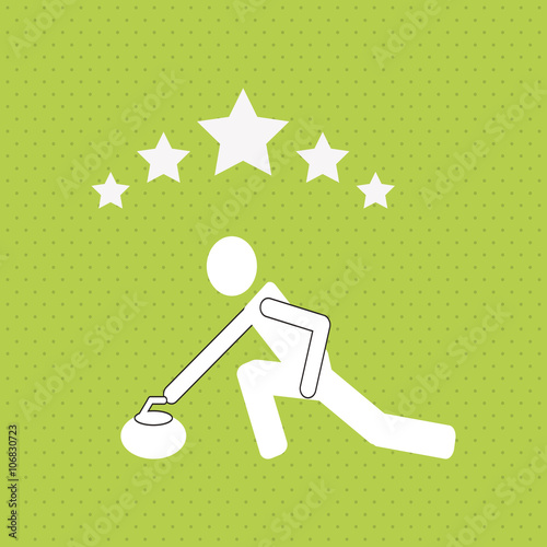 hockey sport design, vector illustration