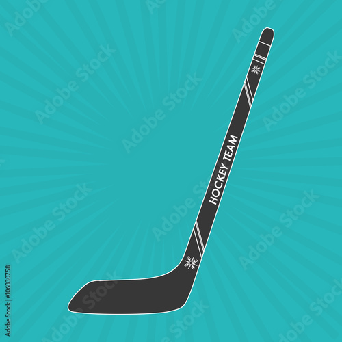 hockey sport design, vector illustration