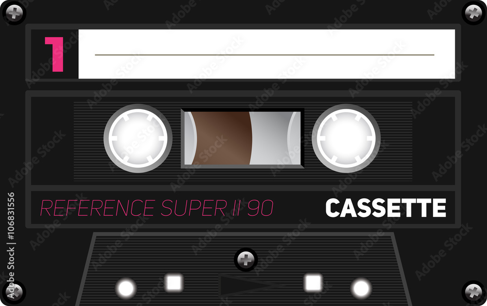 Fototapeta premium Vintage cassette tape