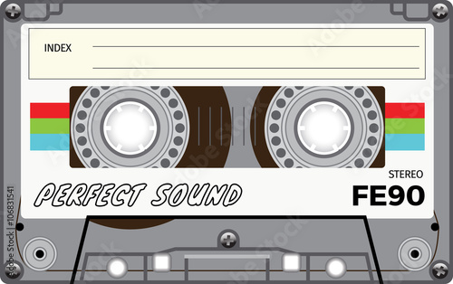 Vintage cassette tape