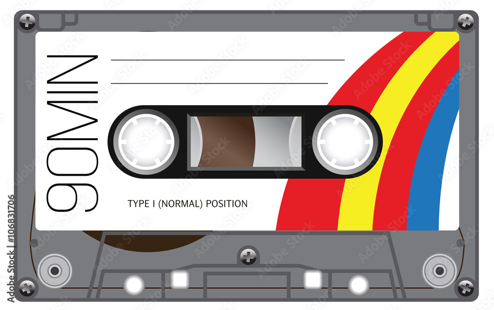 Fototapeta premium Vintage cassette tape