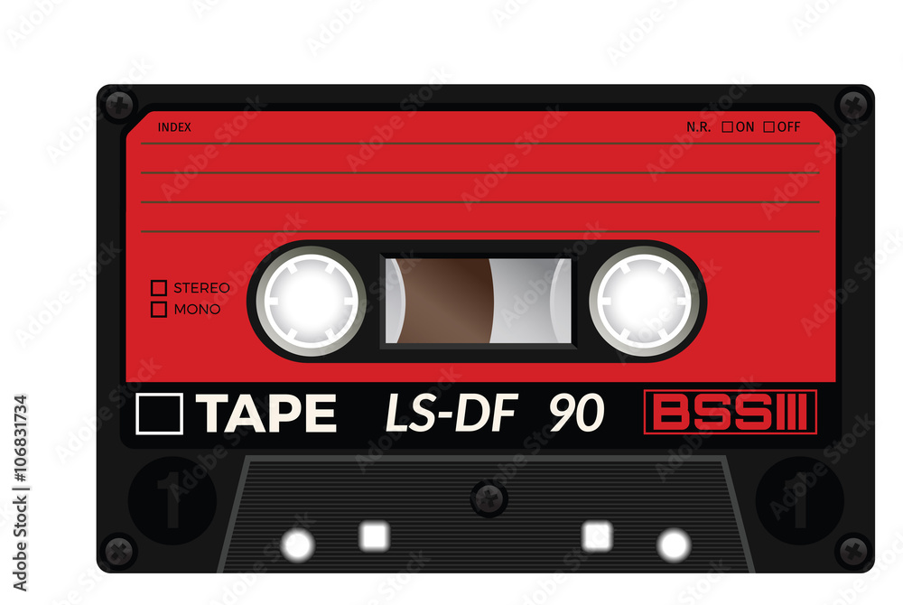 Fototapeta premium Vintage cassette tape