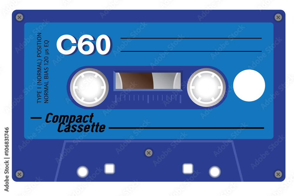 Fototapeta premium Vintage cassette tape