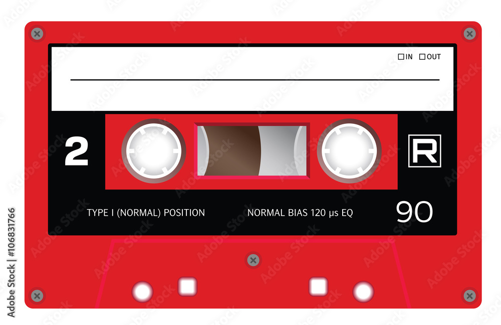 Fototapeta premium Vintage cassette tape