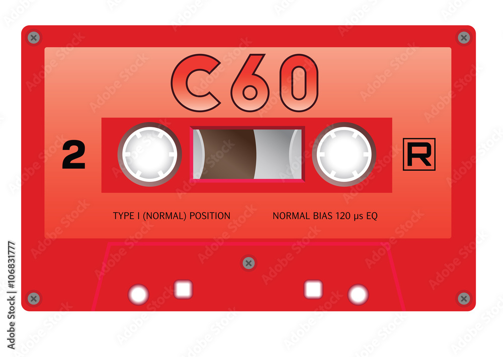Fototapeta premium Vintage cassette tape