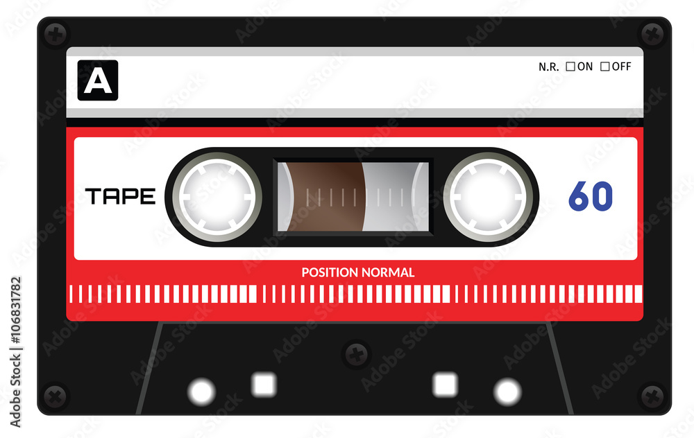 Fototapeta premium Vintage cassette tape