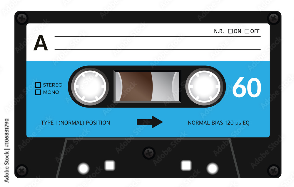 Vintage cassette tape