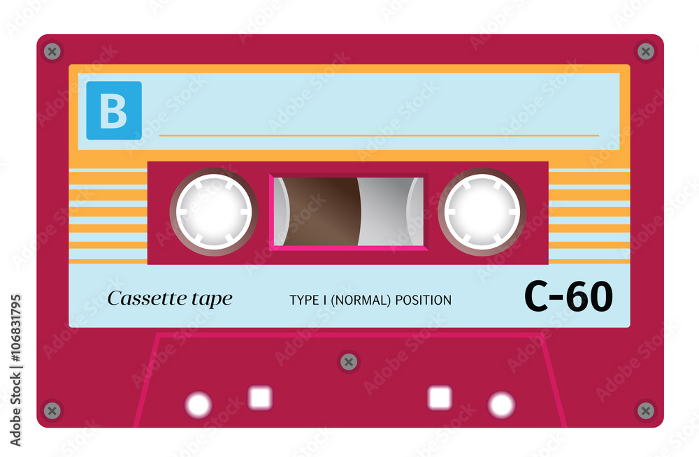 Fototapeta premium Vintage cassette tape