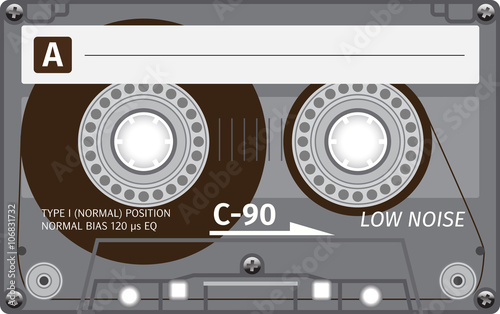 Vintage cassette tape