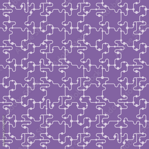 Geometric abstract seamless pattern
