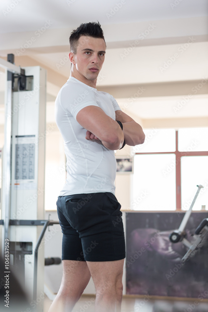 Portrait Of A Physically Fit Young Man
