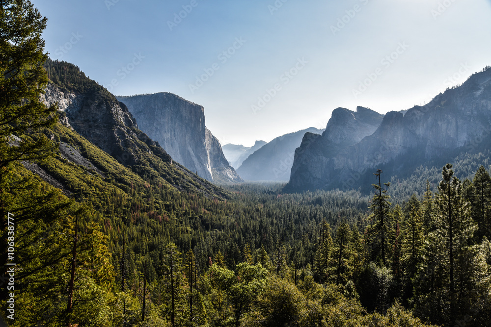 Scenic Vista, Tunnel View - Yosemite National Park 