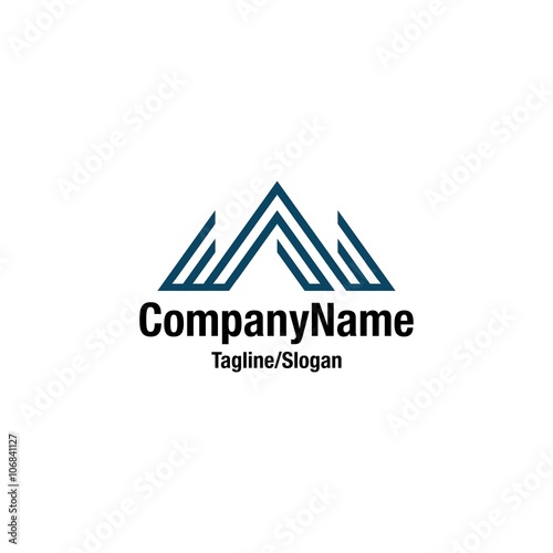 mountain logo icon Vector