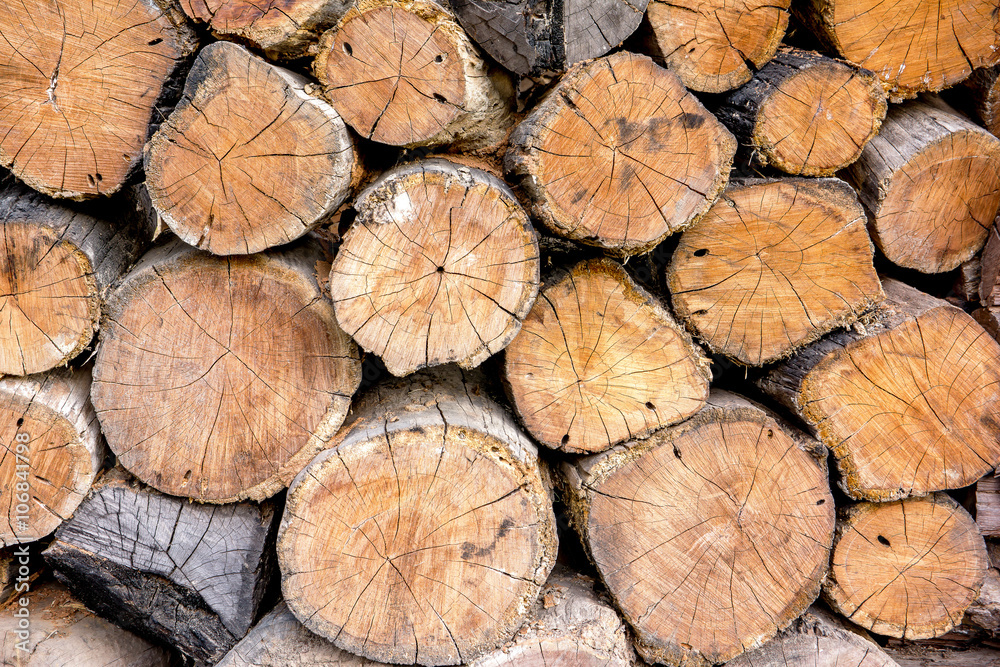 Firewood stack Firewood stack