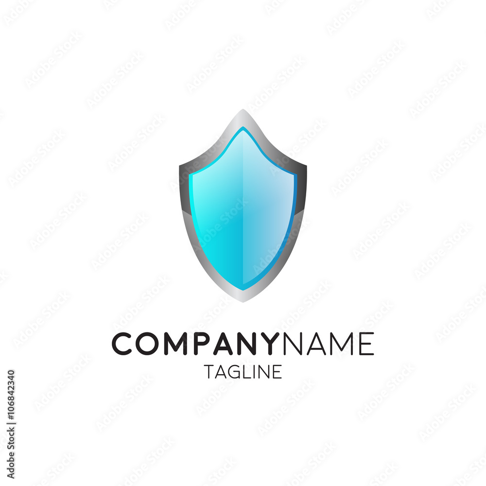 shield vector logo icon