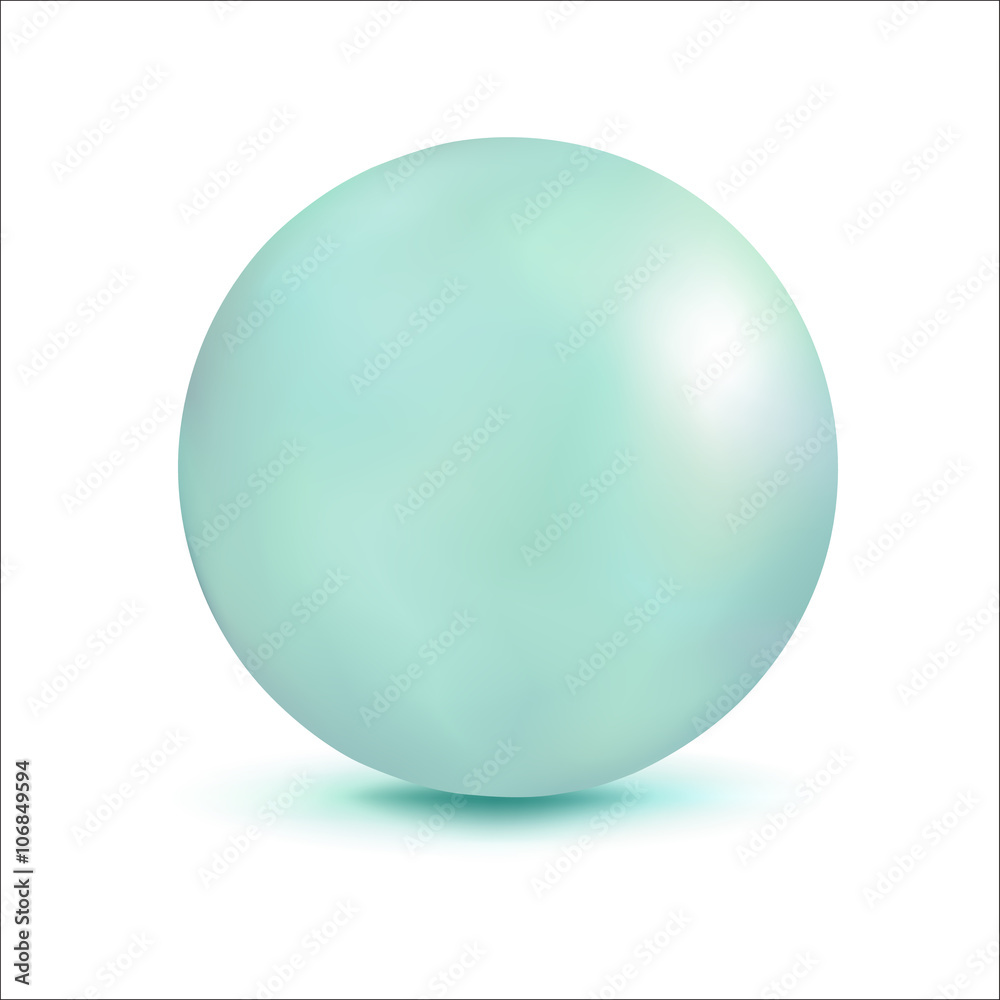 3D illustration sphere with a pearl effect. Element for design 3D illustration sphere with a pearl effect. Element for design