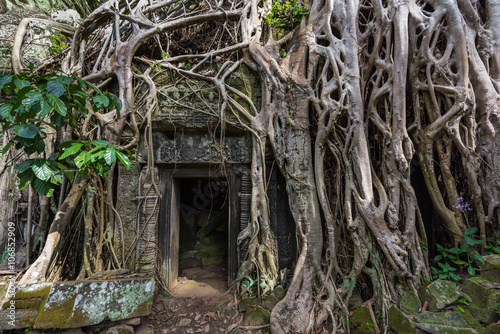 Ancient stone doorway
