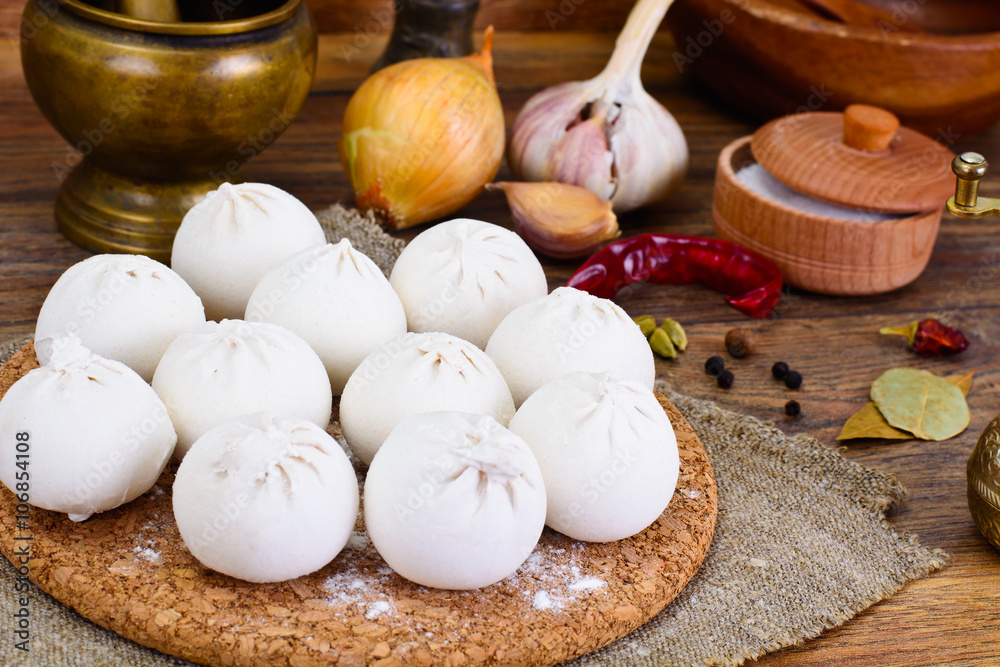 Khinkali National Dish of Georgian Cuisine Khinkali National Dish of Georgian Cuisine