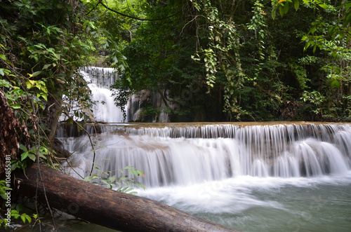 Huay Mae Kamin Waterfall, thailand travel