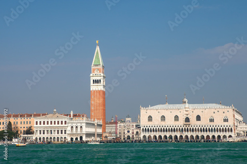 Piazza San Marco, the principal public square of Venice, Italy, 