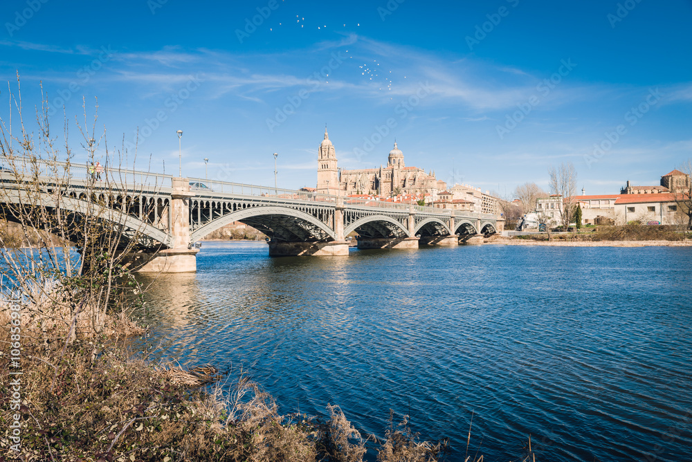 View of City of Salamanca, Spain