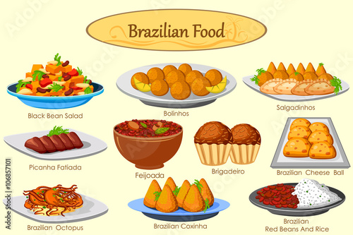 Collection of delicious Brazilian food