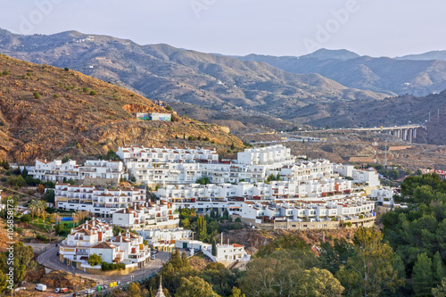 Malaga, Spain, panoramic mountain view © Travel Faery