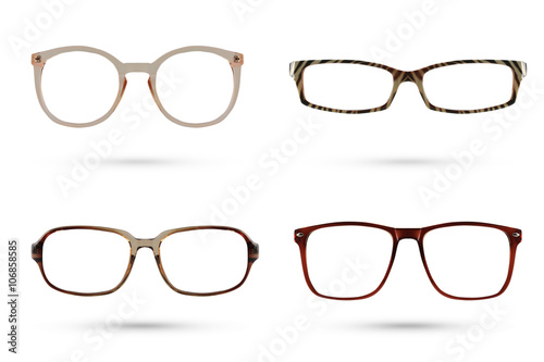 Fashion glasses style collections, use clipping path