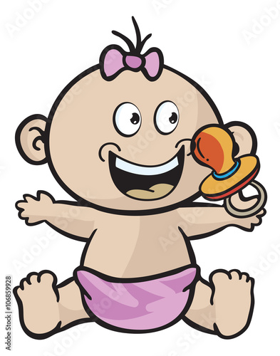 human emotions in a little baby